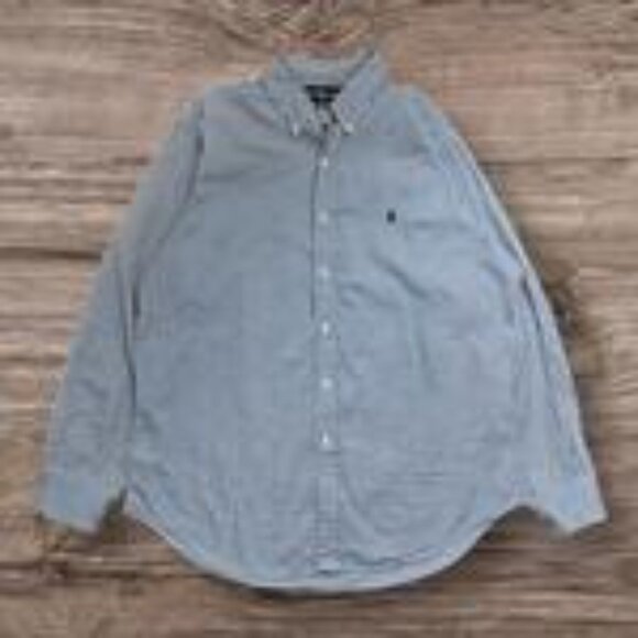 Polo Ralph Lauren Other - Polo Ralph Lauren Classic Blue and White Striped Shirt Size 16 ½ / 34-35